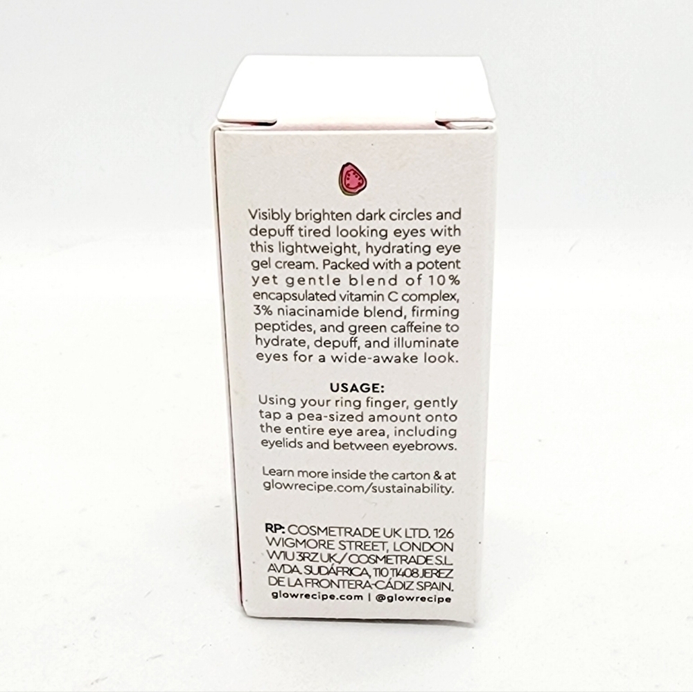Glow Recipe Guava Vitamin C Bright Eye Gel Cream 15ml - Picture 3 of 5